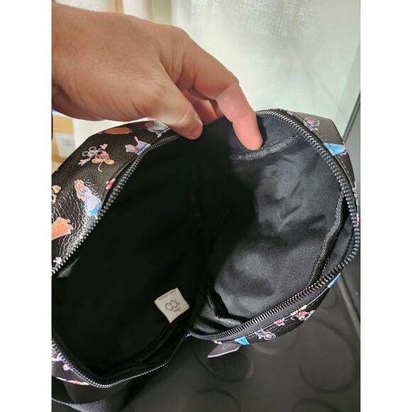 NWT Disney 100 Anniversary Bag Mini Backpack 10" Mickey Minnie Stitch Alice - Picture 5 of 5